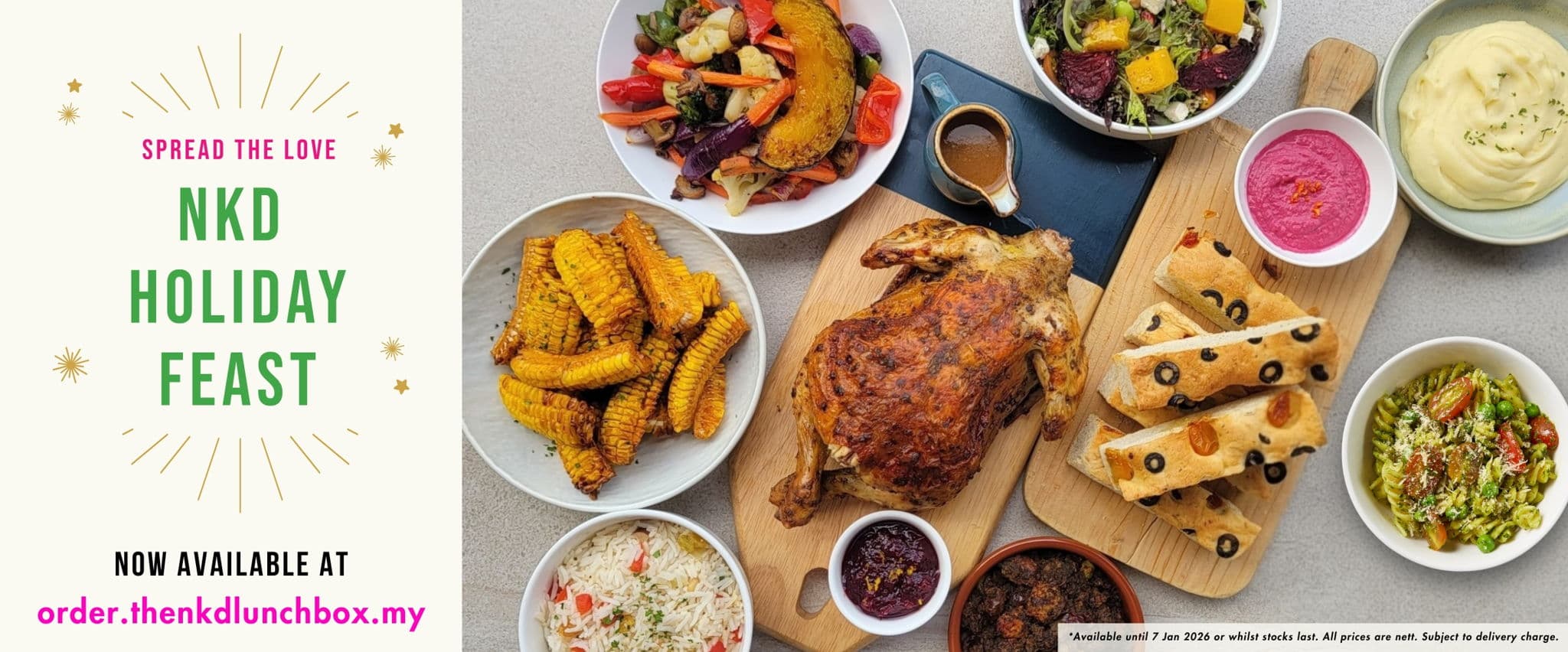 The Nkd Lunchbox -  Ala Carte Menu